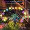 Solar Firefly Lights, 20 LED Solar Garden Lights Starburst Swaying Light, Swaying When Wind Blows, Solar Swaying Light for Yard Patio Backyard Garden Planter Pathway Outdoor Decoration Multicolor